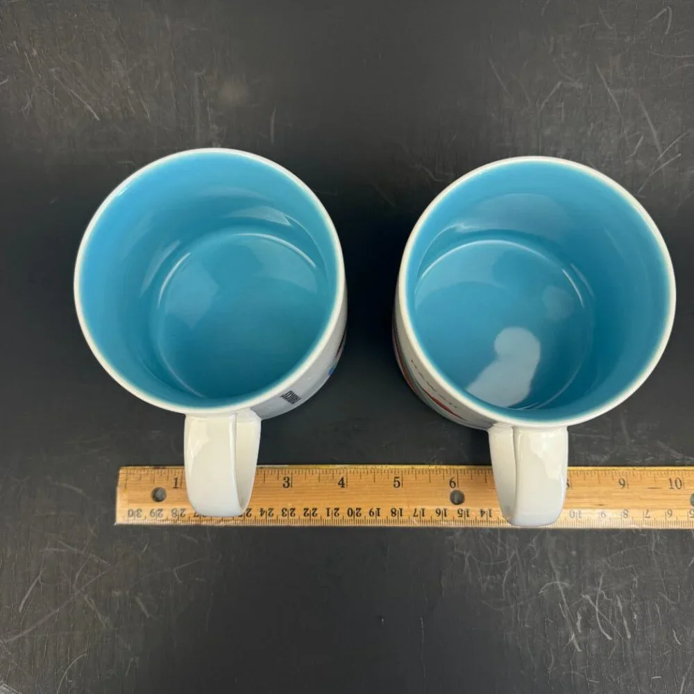 Set of 2 Starbucks You Are Here Collection Hawaii Mug Blue‎ Ceramic About 13 oz